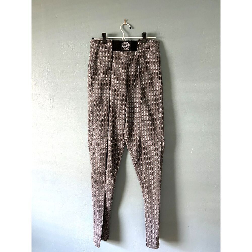 Vintage Severe Sportswear velcro adjustable pants black/gray/white size L